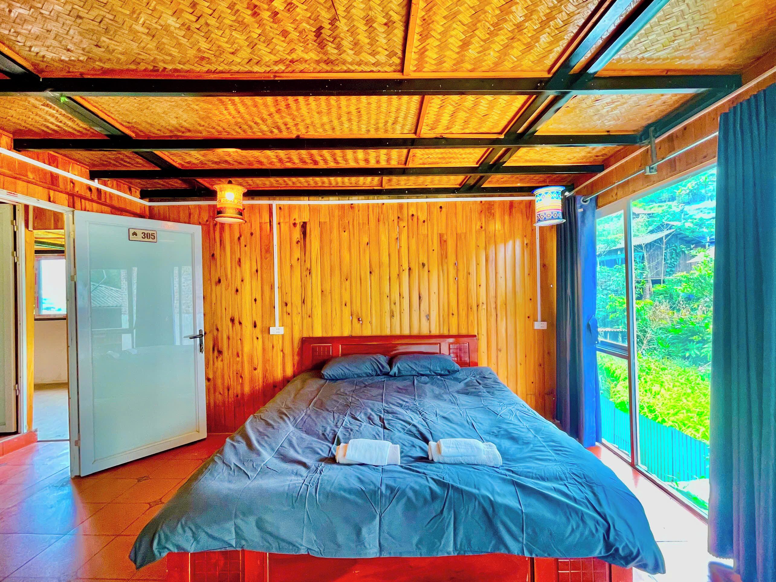 Double Room, Garden View | Laptop workspace, free WiFi
