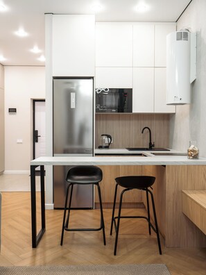 Private kitchen - Comfort City Resedential Complex (Almaty)
