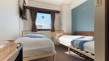 Desk, iron/ironing board, free WiFi, bed sheets