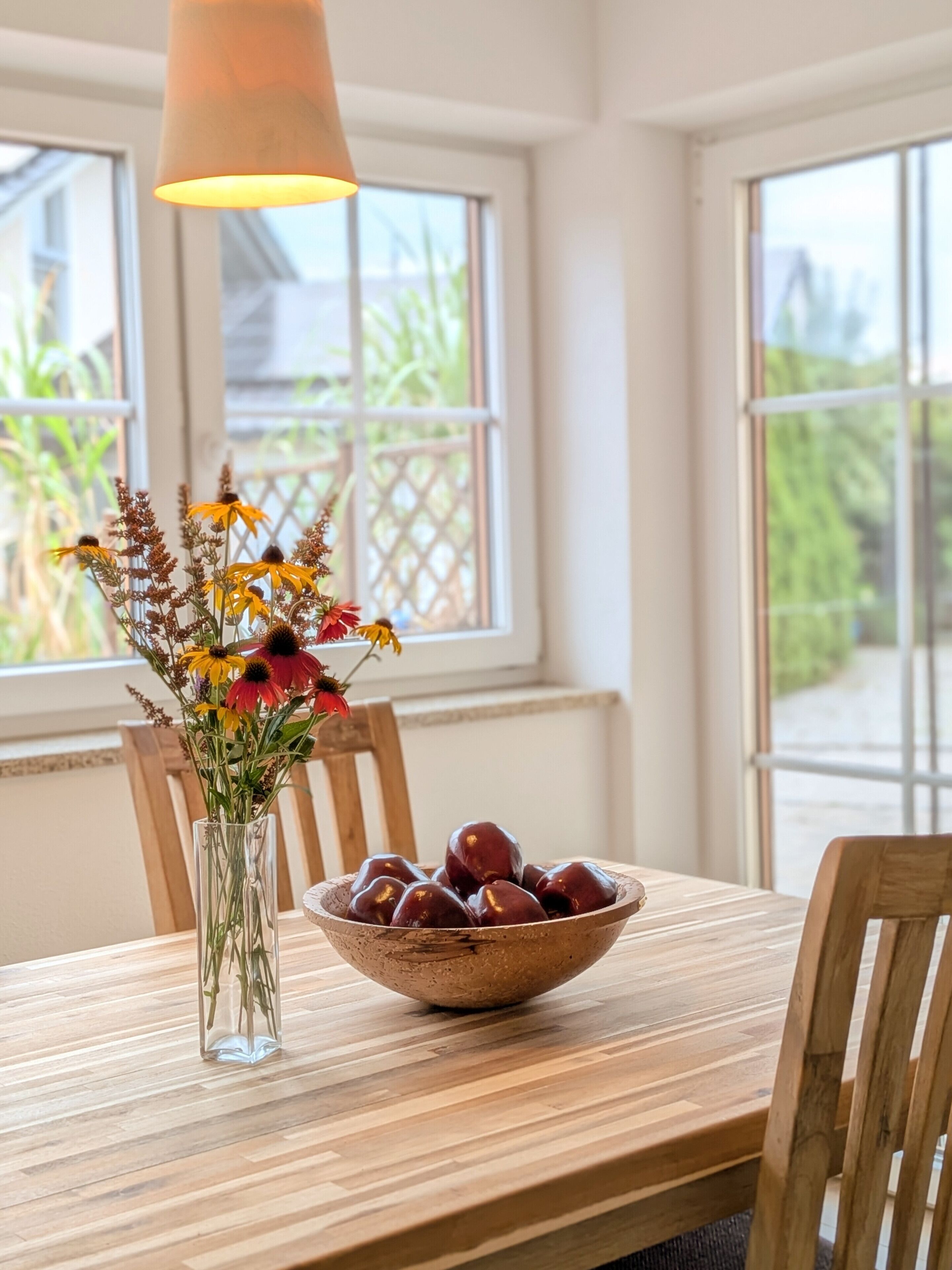 Ferienwohnung mit 2 Schlafzimmer und Balkon-Küche6