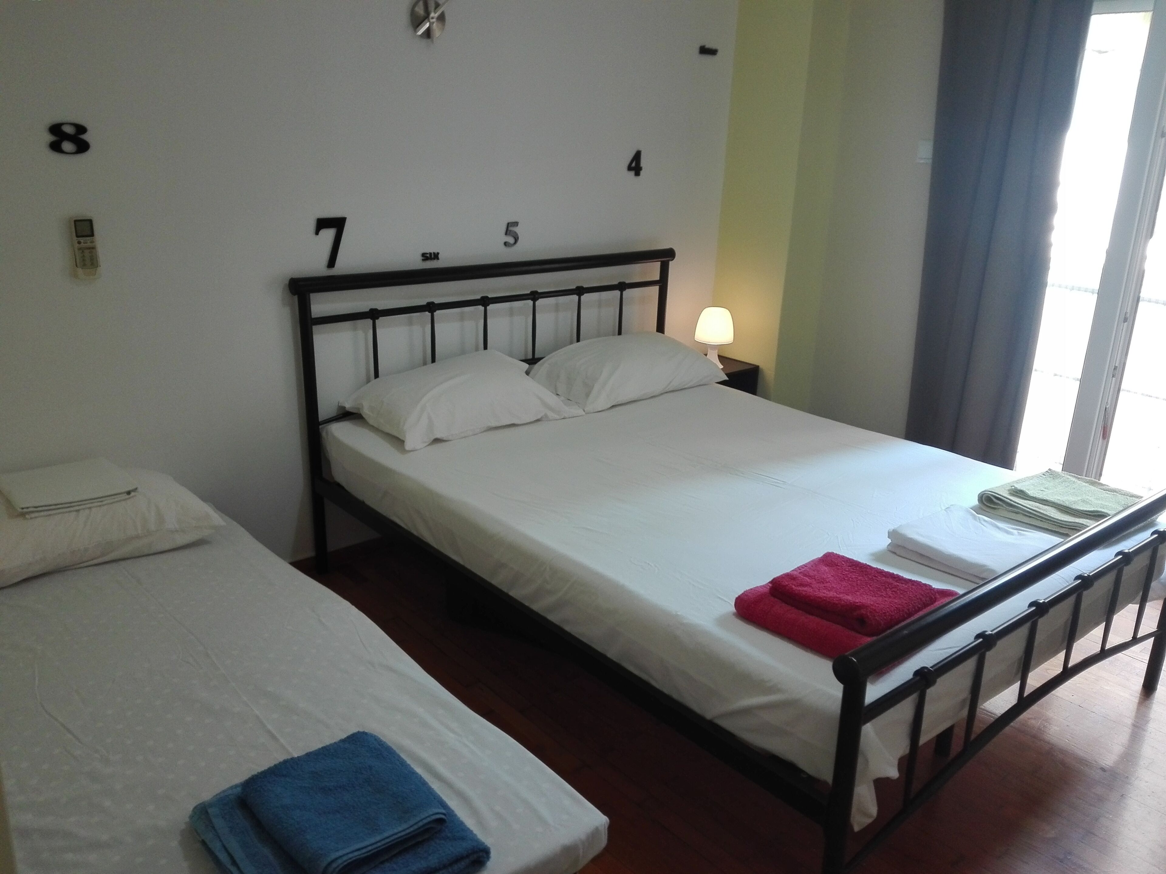 Iron/ironing board, travel cot, free WiFi, bed sheets