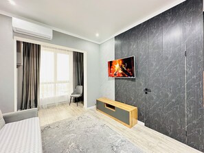 Apartament, vistes a la muntanya | Sala d'estar