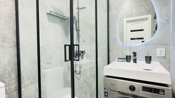 Departamento, vista a la montaña | Baño | Pantuflas