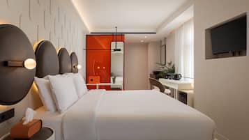 In-room safe, desk, blackout drapes, soundproofing