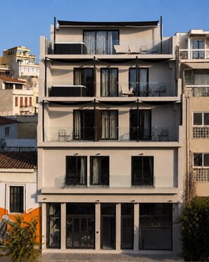 Fassade der Unterkunft