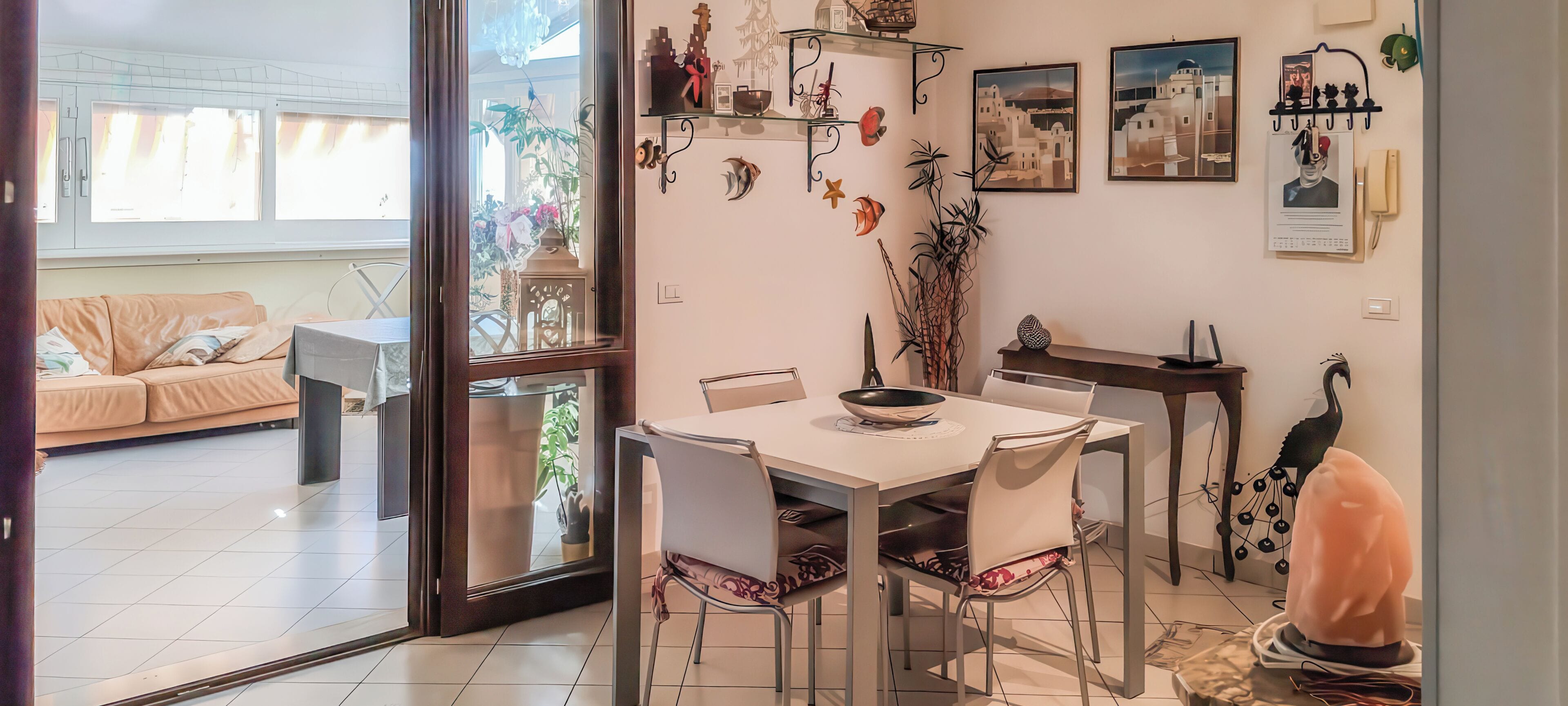Apartment, Patio, Sea View | Dining room
