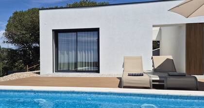 Adults-Only Studio with a private pool, ocean, and sunset views.