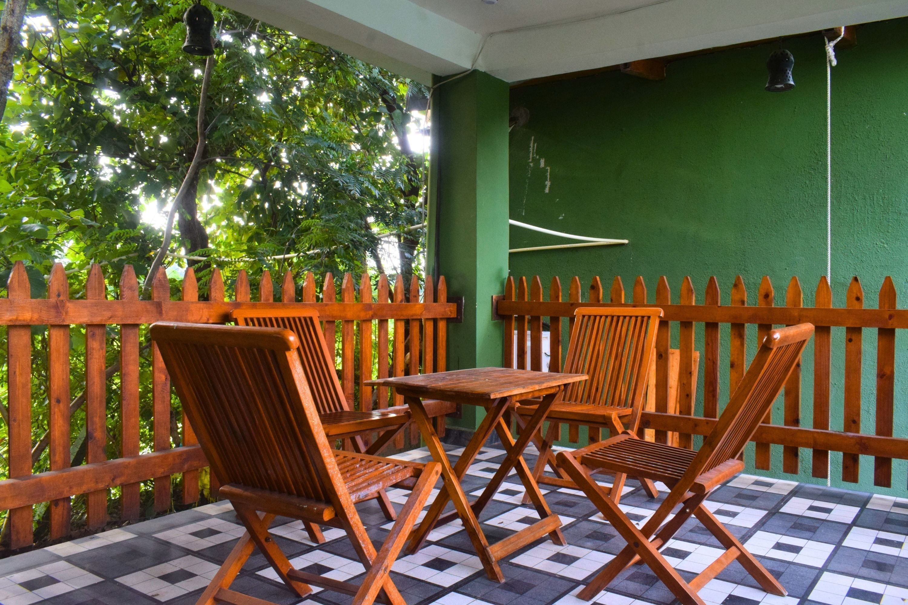 Casa de campo, vistas al jardín | Restaurante al aire libre