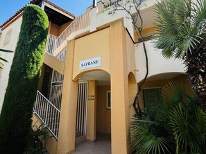 Exterior detail - Studio with direct beach access - 4 guests (Le Lavandou)