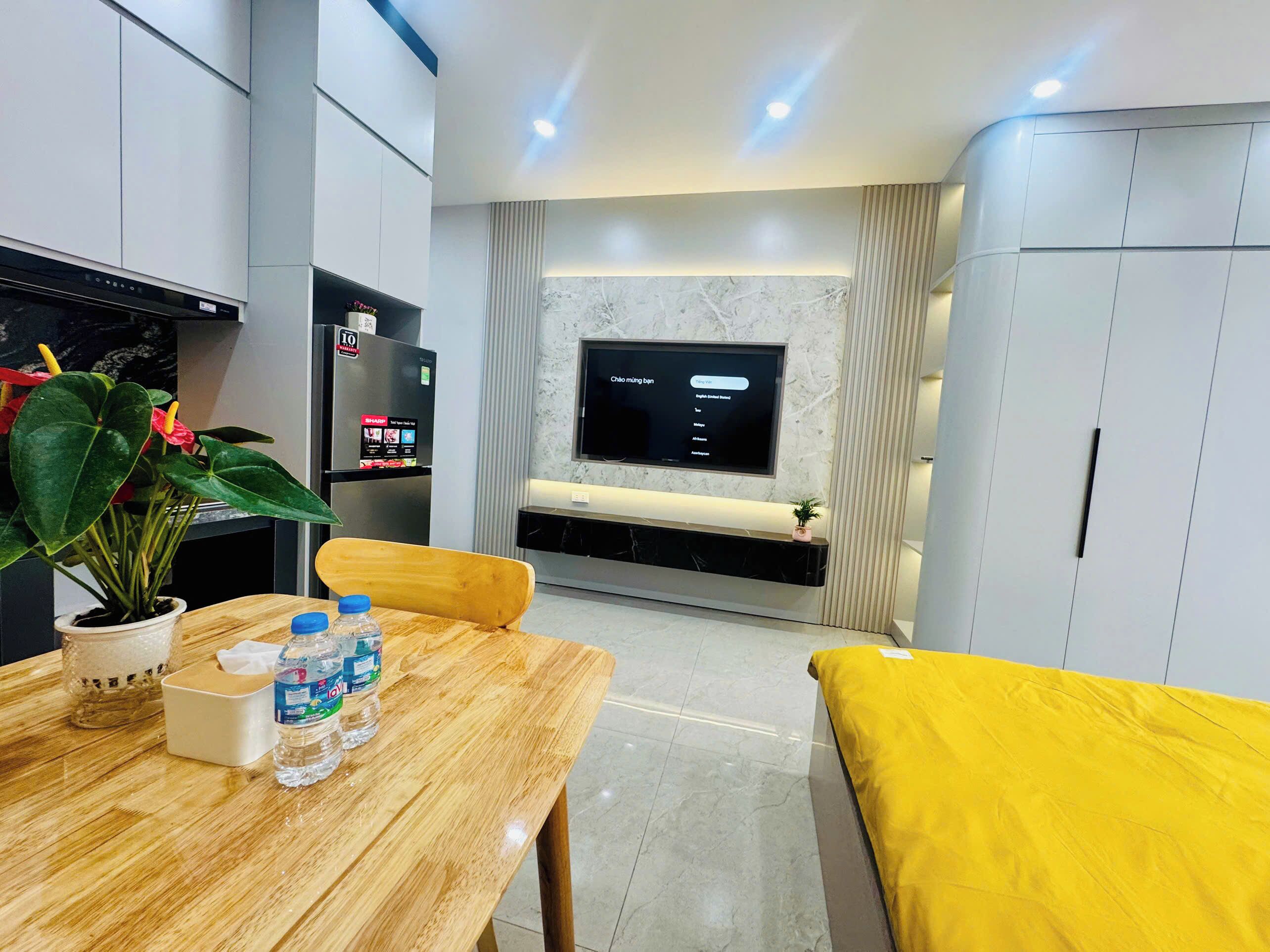 Deluxe Apartment, Balcony | Desk, laptop workspace, blackout drapes, soundproofing