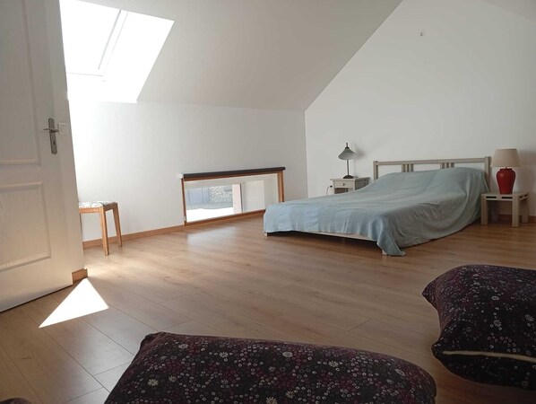 2 chambres, draps fournis