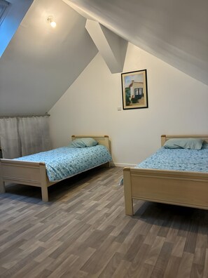 Iron/ironing board, WiFi, bed sheets - Air-conditioned “La Grange” House with Private Terrace, Wi-Fi, and AC (Azay-le-Rideau)