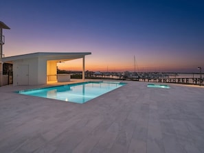 Pool - Luxury Waterfront Retreat | Boat Slip & Pool (Saint Augustine)