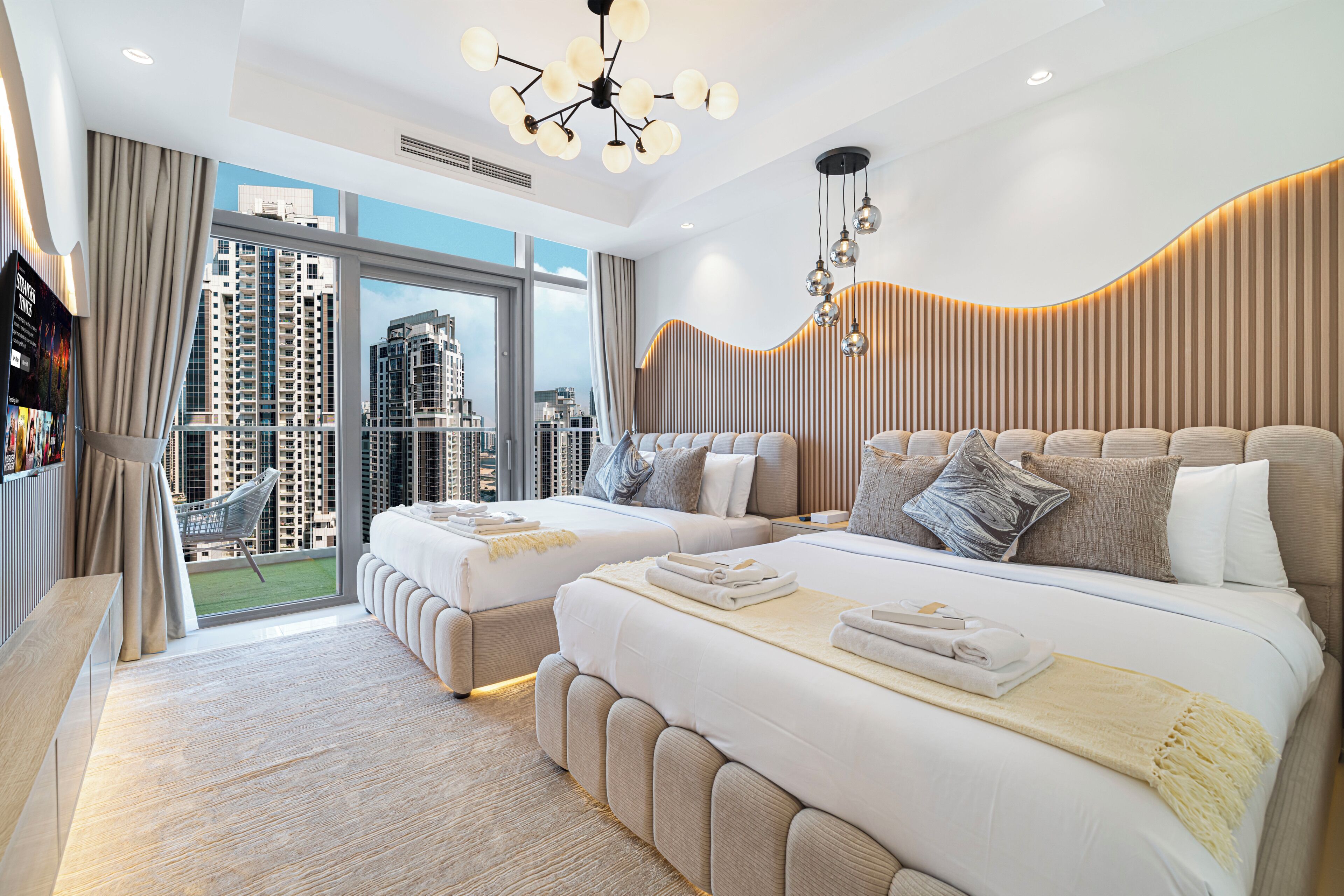 Deluxe Apartment, City View | WiFi (free)