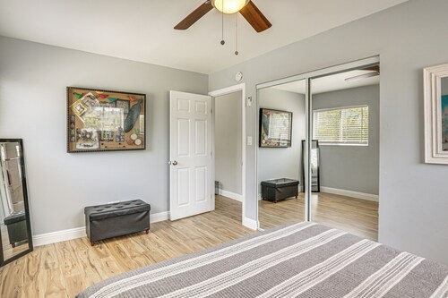 5 Mi to Sdsu & Trails! Stylish Apartment w/ Patio