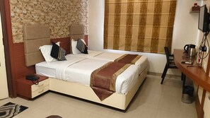 Double or Twin Room, 2 Single Beds | In-room safe, desk, laptop workspace, blackout curtains - NIRVANA HOTEL (Varanasi)