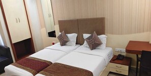 Double or Twin Room, 2 Single Beds | In-room safe, desk, laptop workspace, blackout curtains - NIRVANA HOTEL (Varanasi)