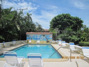 Pool - Steps to the Beach and all that Delray has to offer. (Delray Beach)