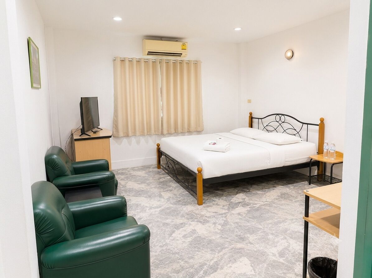 Kamer, 1 twee- of 2 eenpersoonsbedden, uitzicht op de stad | Gratis wifi