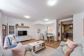 Living area - 2 bed Duplex in Los Boliches – Modern Comfort - Pass the Keys (Fuengirola)