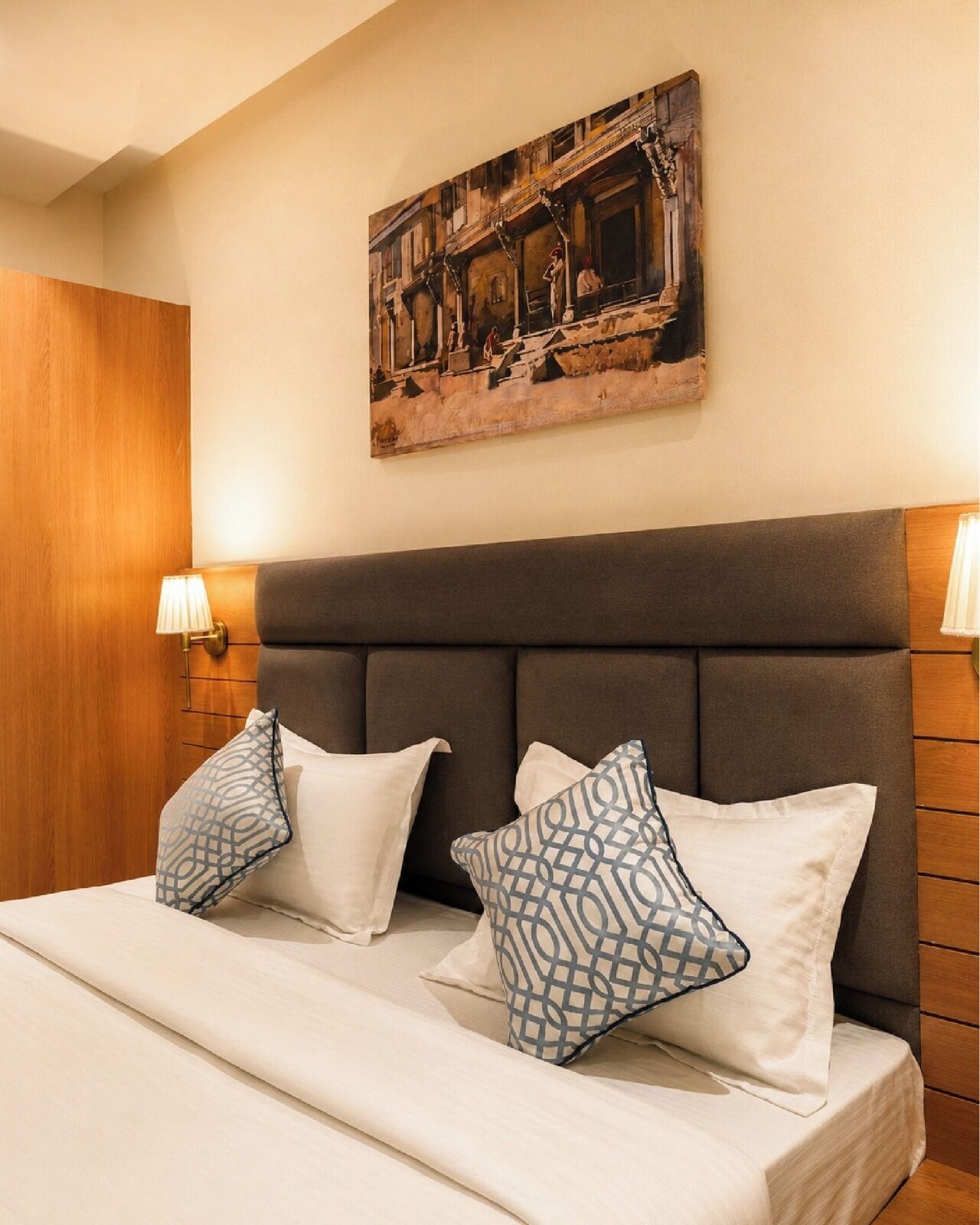 Habitación Deluxe, balcón, vistas a la colina | Wifi gratis y ropa de cama