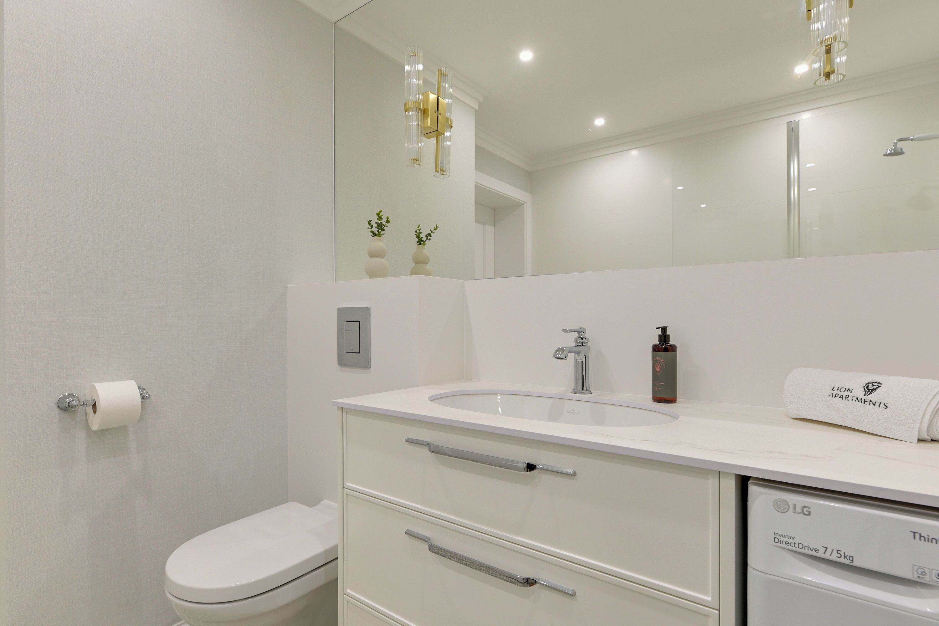 Appartamento familiare, balcone | Bagno