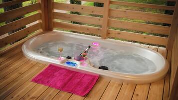 Outdoor spabad