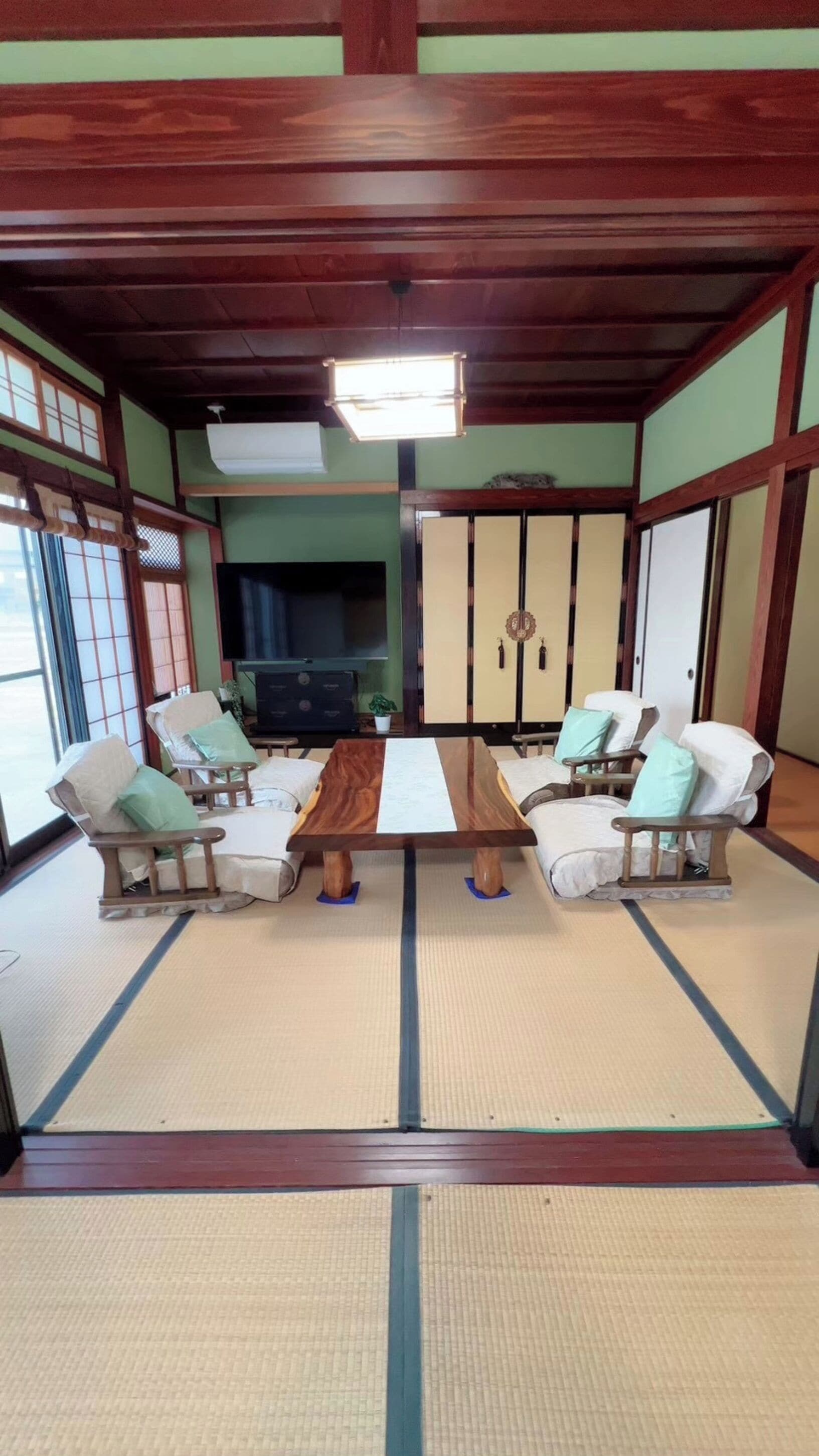 House, 4 Bedrooms, Non Smoking, Kitchen | Living area | 65-inch flat-screen TV with digital channels