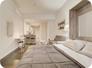 Room - Stylish Studio Steps From Bell Centre (Montréal)