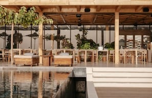 Dining - Villa Asterionis, Divine Sea Views, Private Pool, Furnished Terrace, Sanrotini (Oia, Santorini)