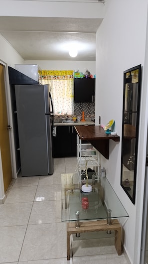 Private kitchen - A nice, cozy apartment with air conditioning. (Ecoterra Paraíso)