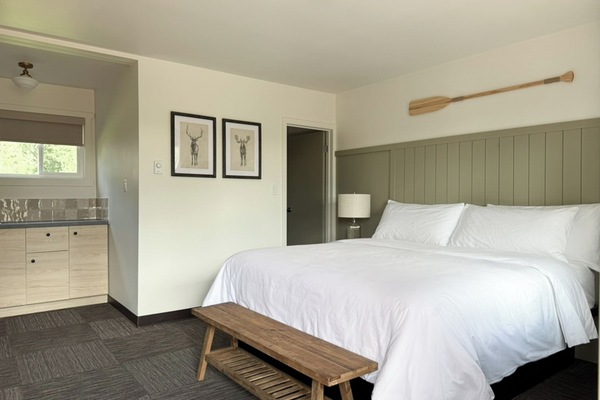 Superior Room, 1 King Bed, Non Smoking | Laptop workspace, blackout drapes, iron/ironing board (on request)
