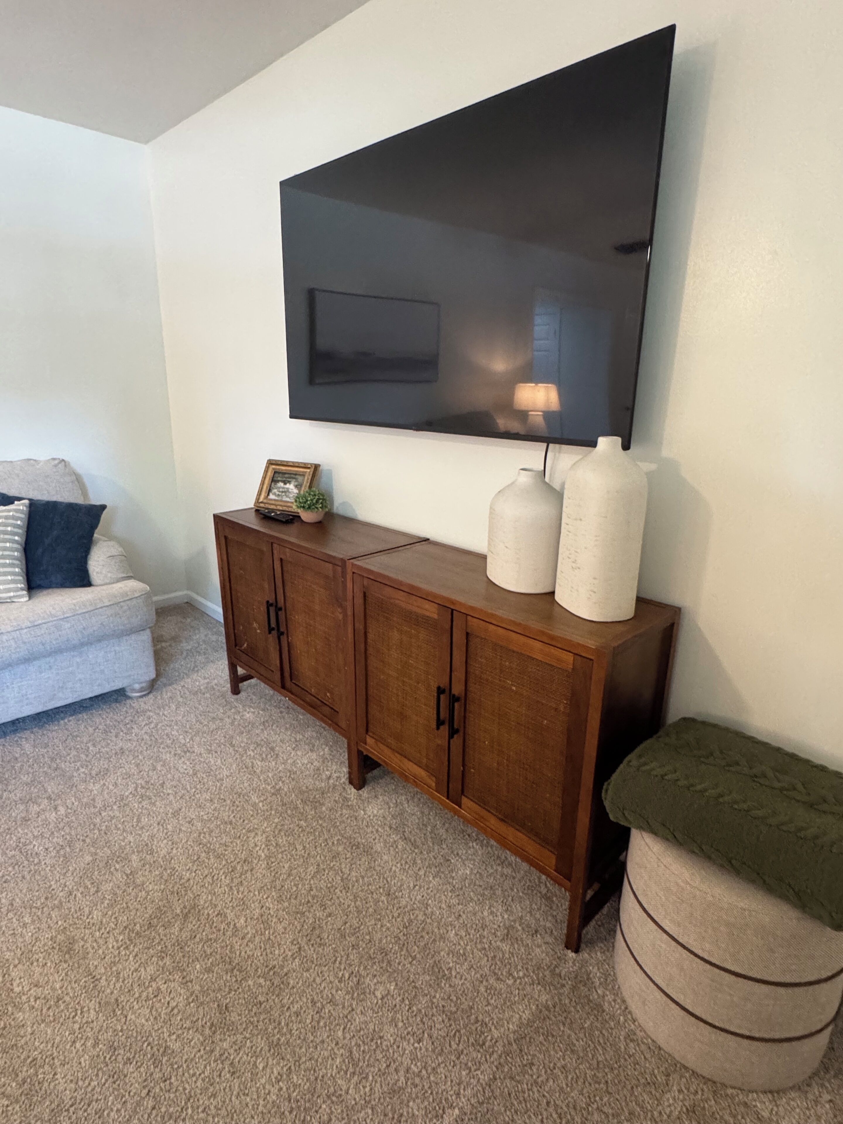 Smart-TV, Kamin, DVD-Player