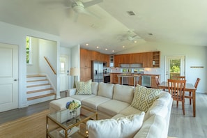 Smart TV, fireplace, DVD player, books - Location X: Private Gulf-Front Home with Dock, Hot Tub, & Amazing Views (Carrabelle)