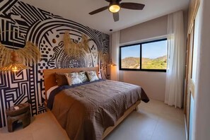 Superior-Apartment, Meerblick | Bügeleisen/Bügelbrett, kostenloses WLAN