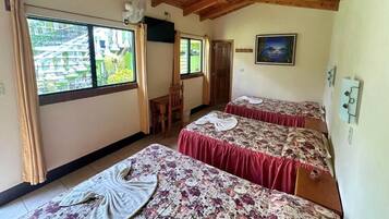 Quadruple Room, Patio, Garden View