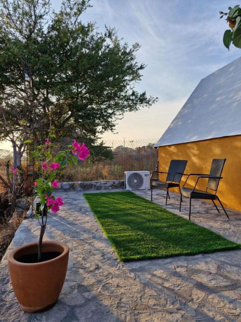 Terrein van de accommodatie