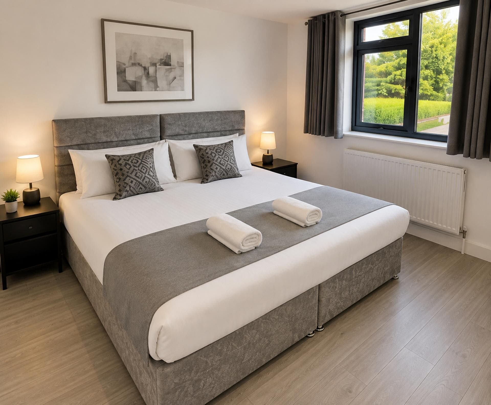 1 bedroom, WiFi (free), bed sheets