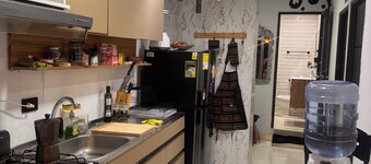 Apartamento Amueblado con aire acondicionado en los patios