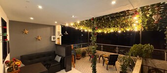 Apartamento Amueblado con aire acondicionado en los patios