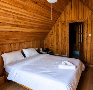 Cabane Confort, vue jardin
