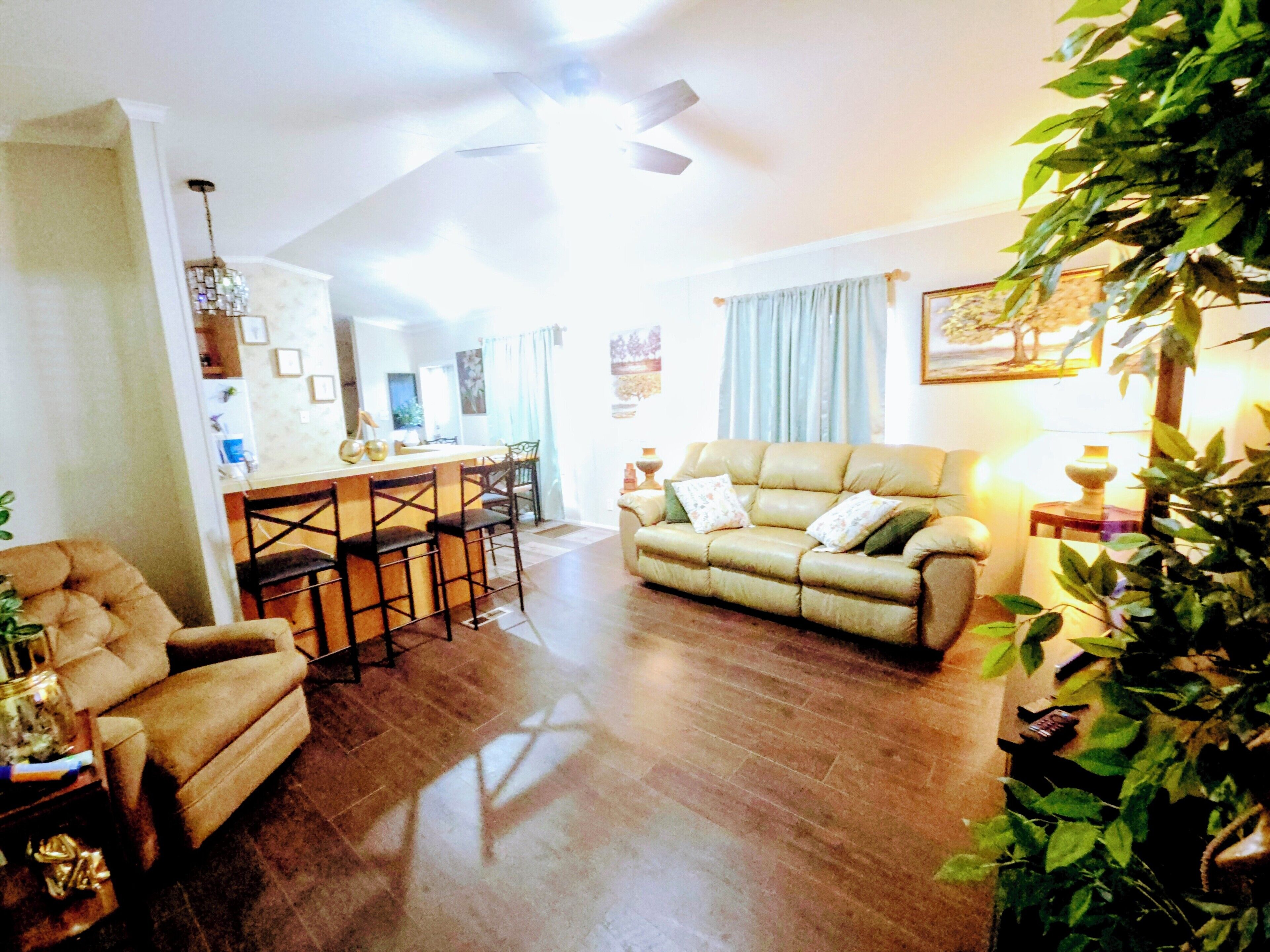 Área de sala de estar