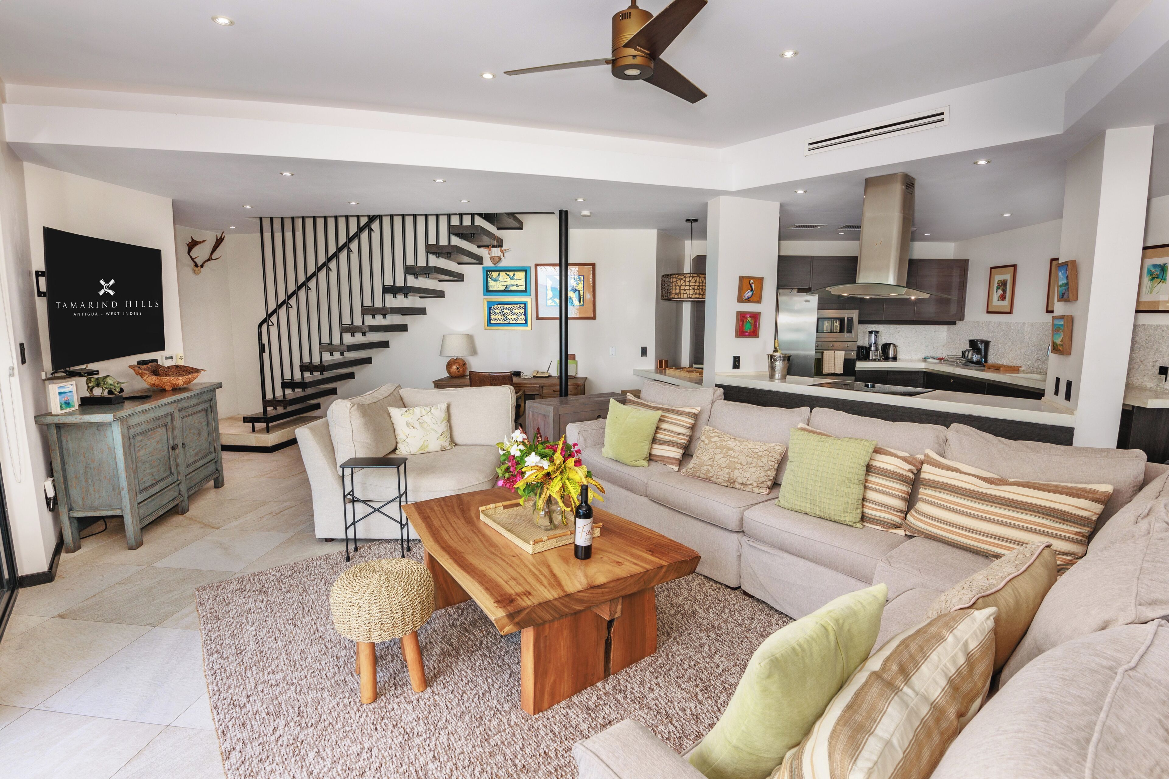 Oasis: Luxury 2-bedroom Villa With Boardwalk To Darkwood & Ffryes Beach, Antigua - Antigua and Barbuda