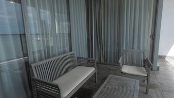 Double Room, Bay View | Terrace/patio