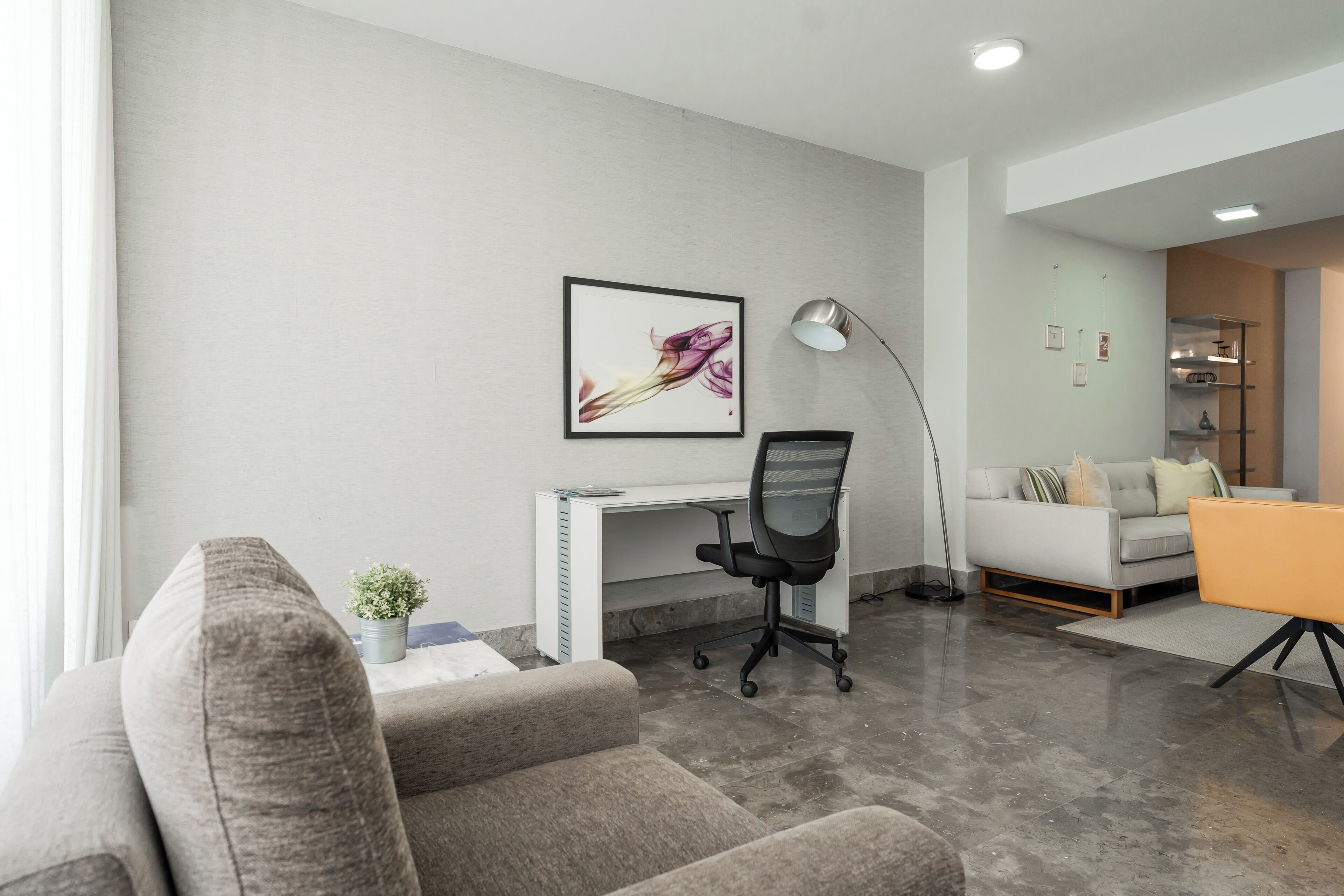 Chambre Double, vue baie | Coin séjour