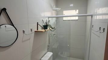 Towels, soap, toilet paper