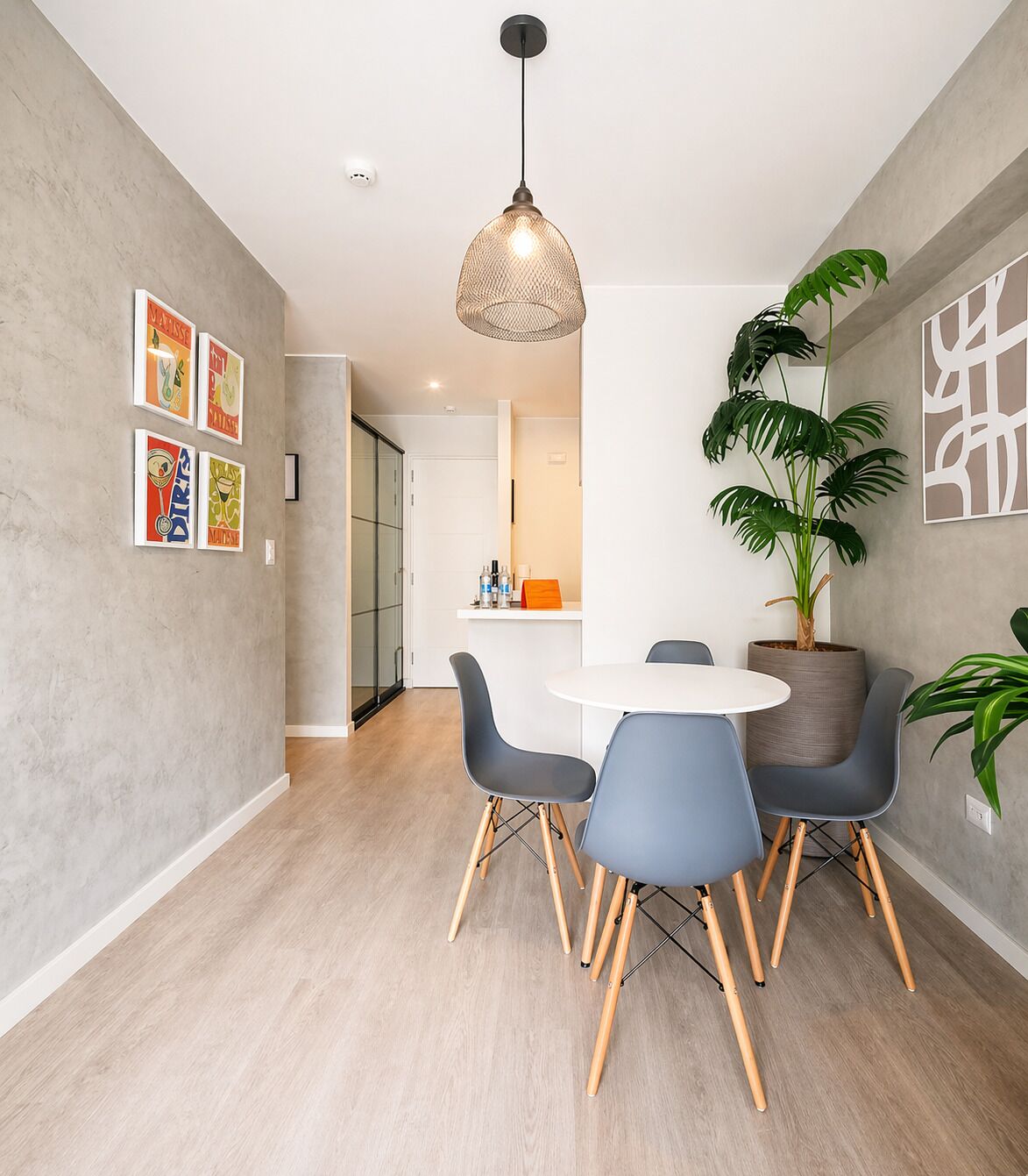 Appartement, balkon, uitzicht op de stad | Dineerruimte