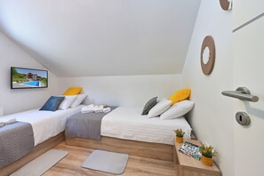 3 chambres, accès Internet