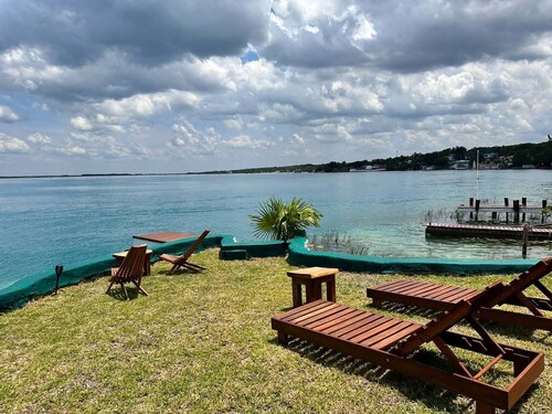 Hotel My Love Bacalar Lagoon Front