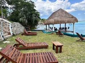 Outdoor dining - Hotel My Love Bacalar Lagoon Front (Bacalar)